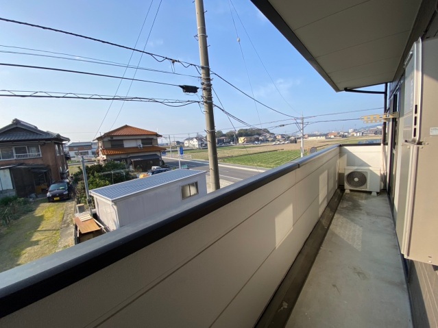 【フォブールときわのバルコニー】