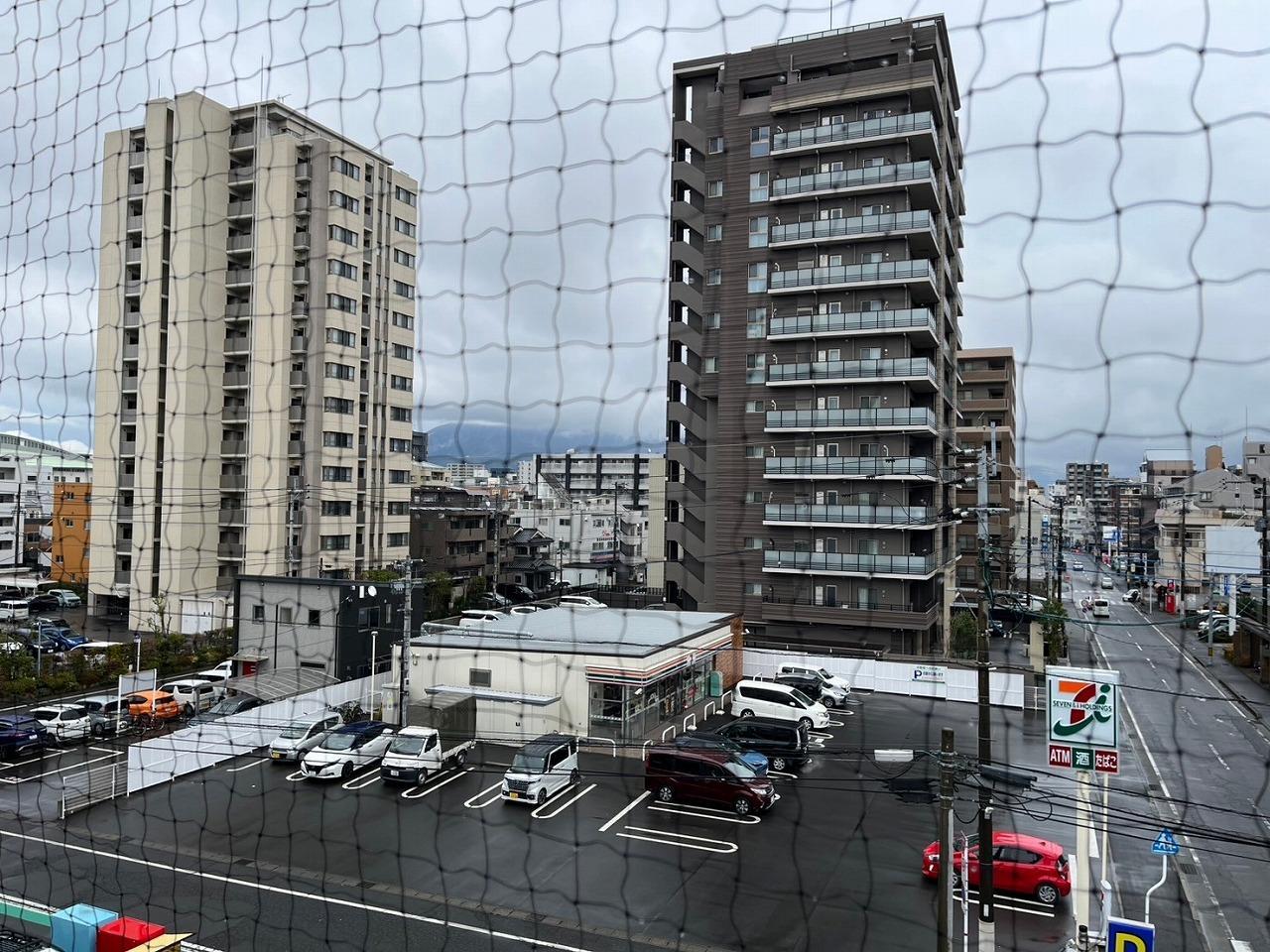 【鹿児島市上荒田町のマンションの眺望】