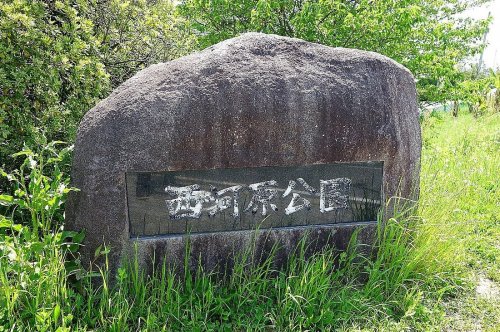 【高槻市北昭和台町のアパートの公園】