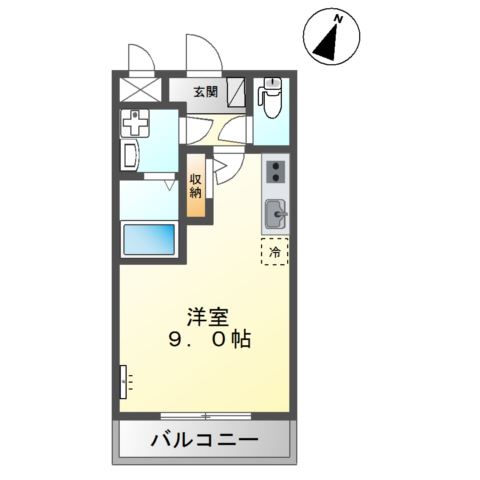 パーソナルマンション灘町の間取り