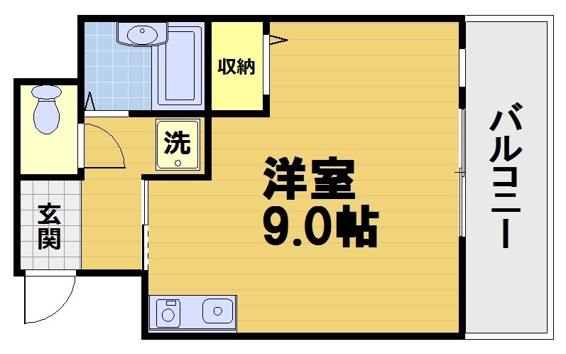 カーサセブンの間取り