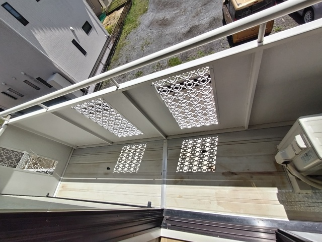 バルコニー　南向き日当たり良好♪