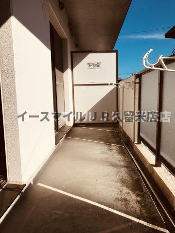 バルコニー　広々としたバルコニーです