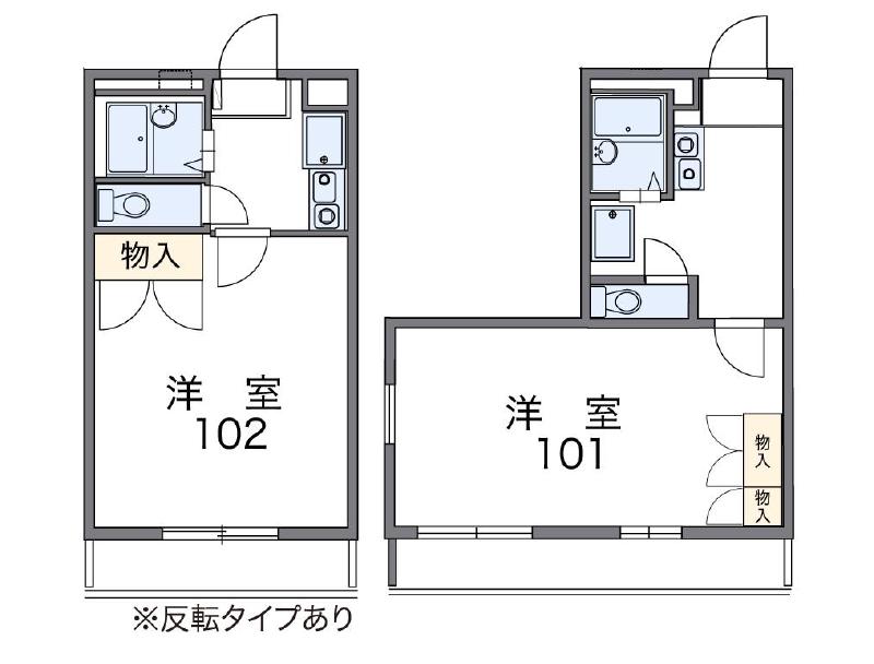 レオパレスサクラの間取り