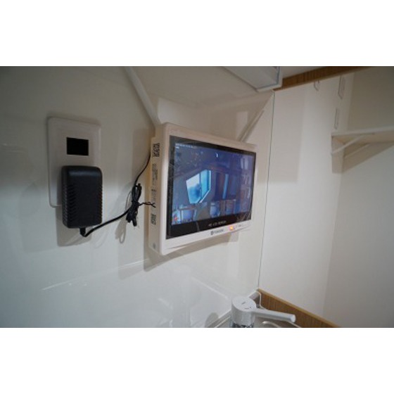 キッチン　猫カメラモニター・スマホ連動可