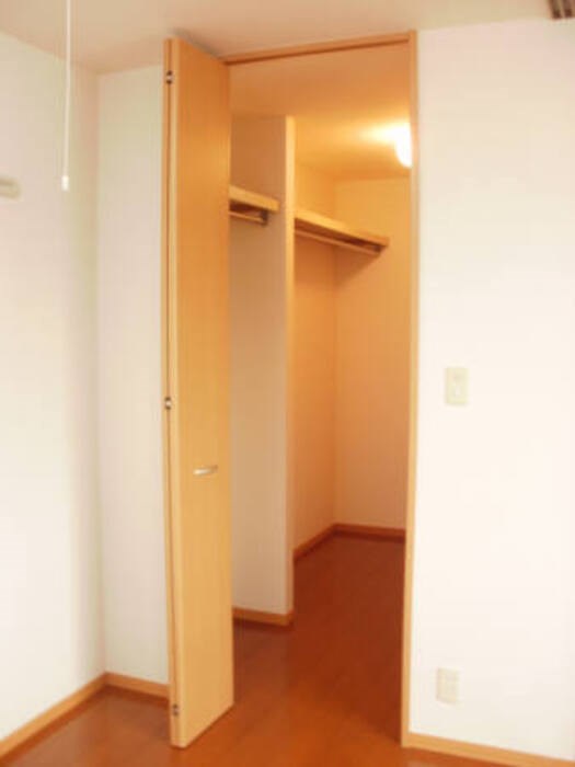 収納　大容量のウォークインクローゼット