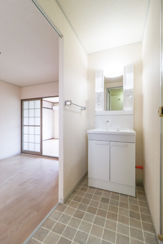 洗面設備　図面と現状に相違がある場合には現状を優先