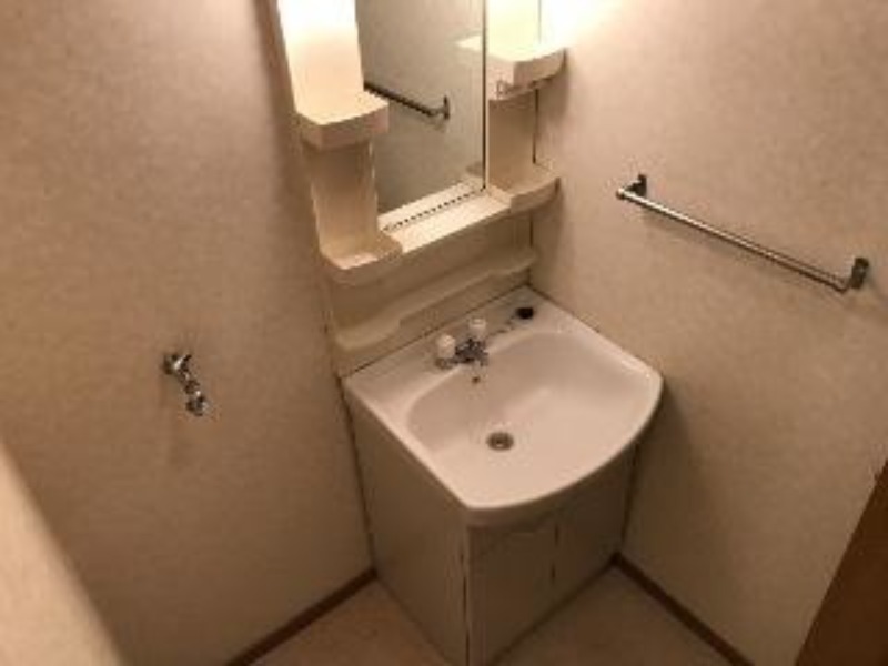 洗面設備　図面と現状に相違がある場合には現状を優先