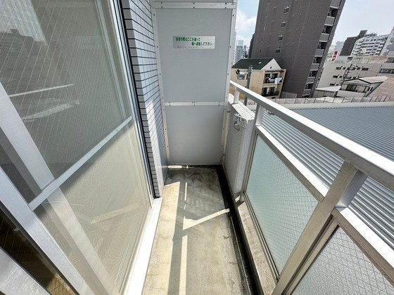 バルコニー　※別部屋の写真です