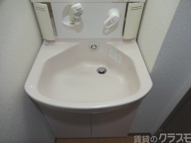 洗面設備　帰ってきたらうがい・手洗いです。