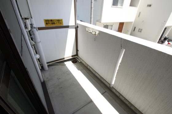 バルコニー　※別部屋の写真です