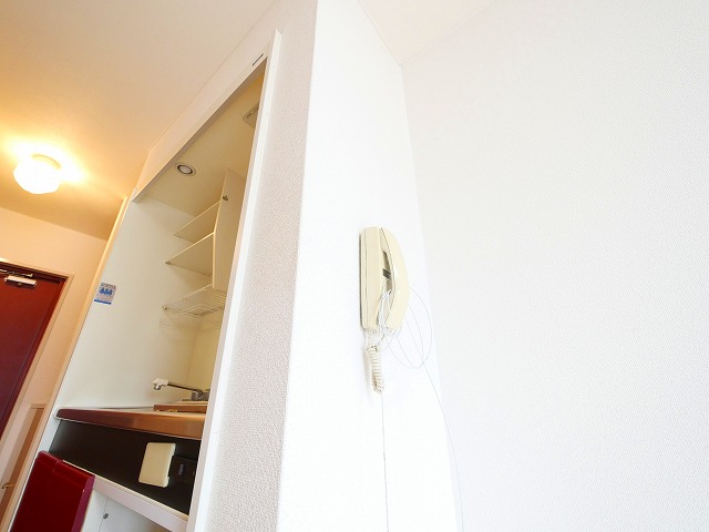 セキュリティ　インターホンです