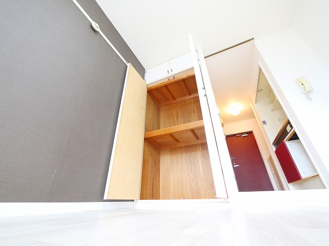 収納　収納のためのスペースです