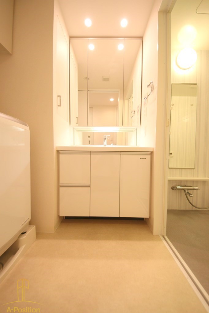 洗面設備　パークアクシス心斎橋