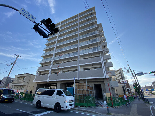 建物外観　建築中！