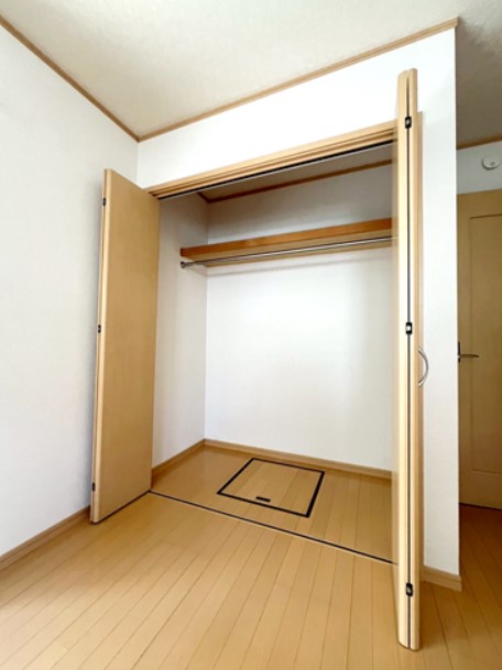 収納　クローゼットです。