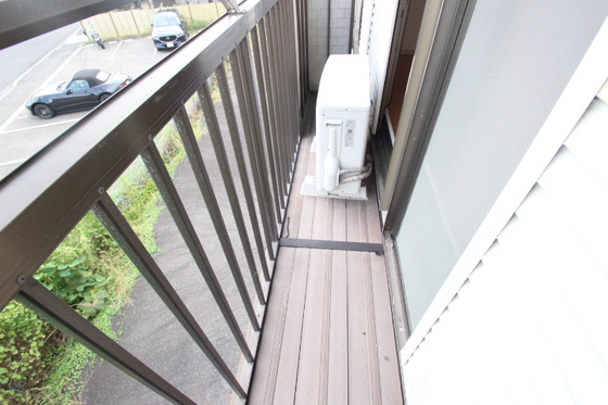バルコニー　※別号室の写真です。