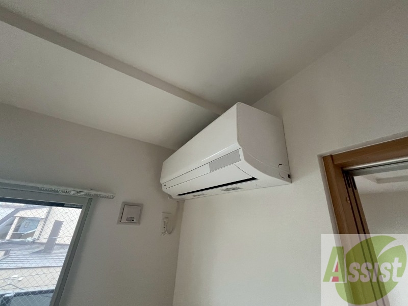 その他設備　エアコンが設置してありますので、寒暖対策もばっちり。