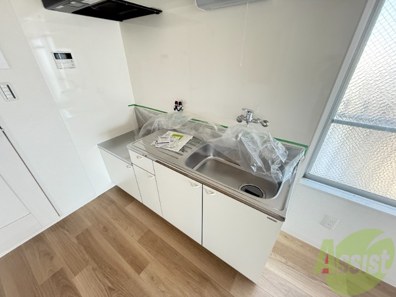 キッチン　大きなシンク