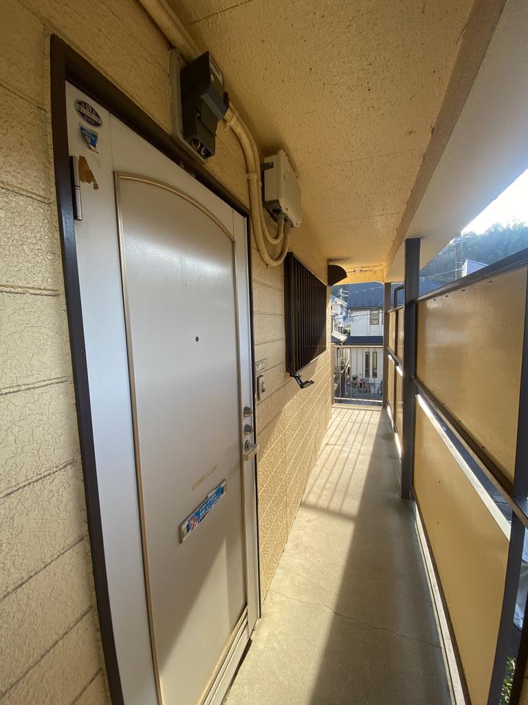 その他共有部分　階段スグの南の角部屋