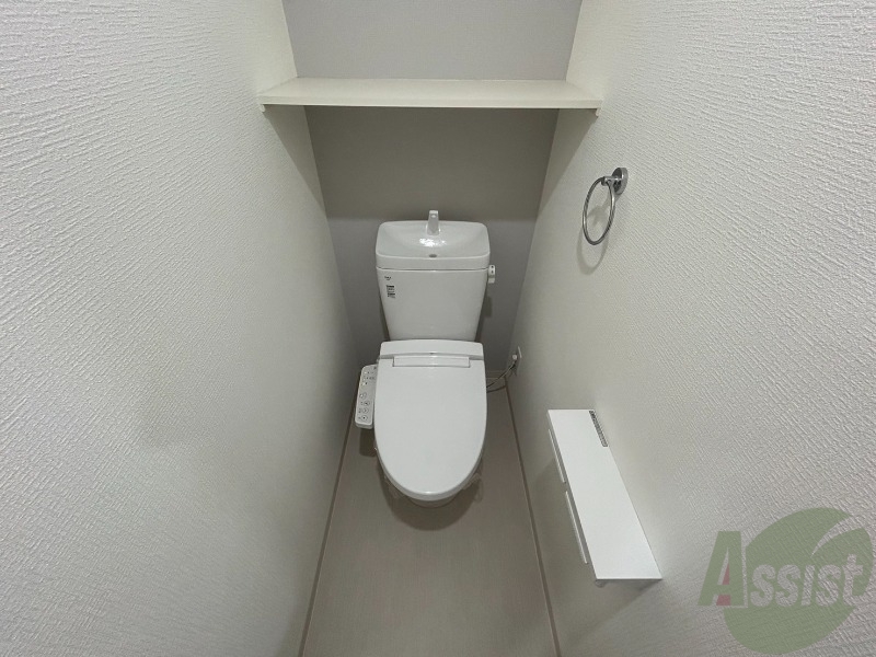 トイレ　ウォシュレット付きトイレは嬉しいですよね。