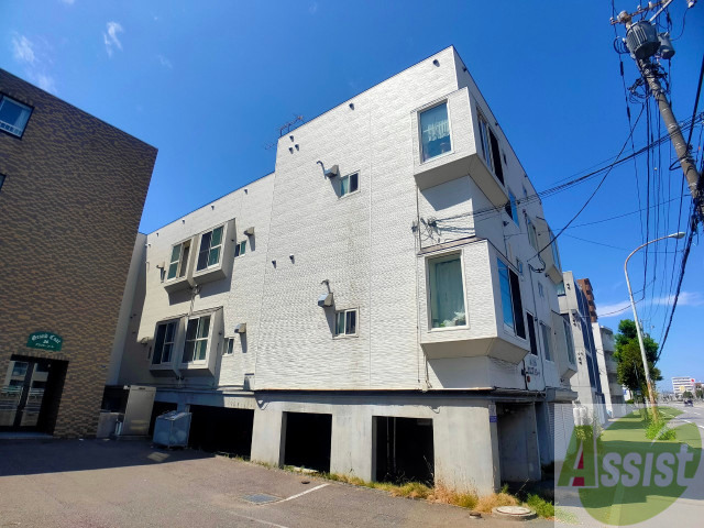 建物外観　札幌市北区北２６条西「ＡＭＳウエストコート」