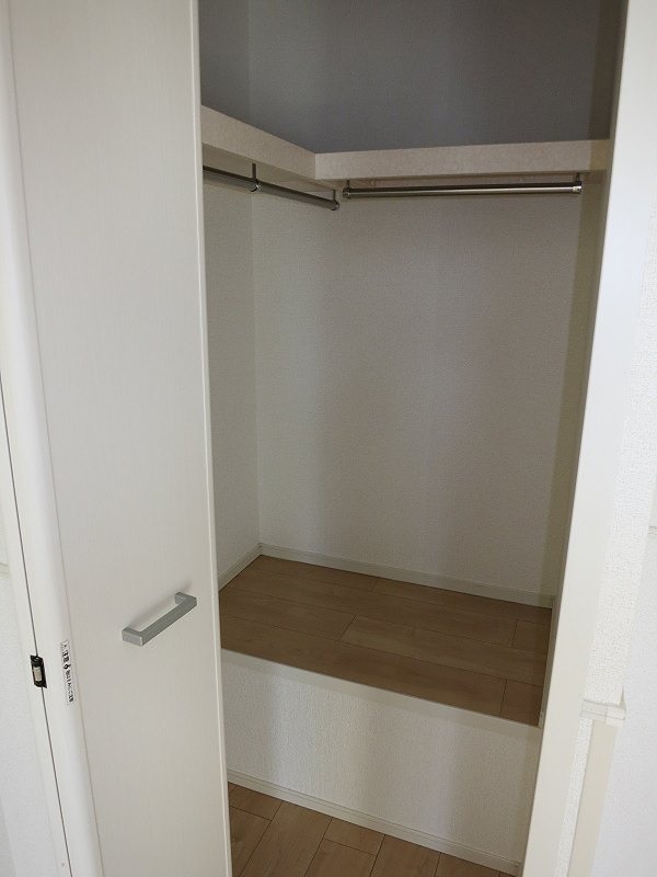 収納　ウォークインクローゼット完備。
