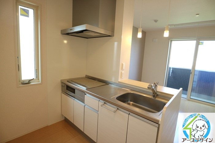 キッチン　パース写真