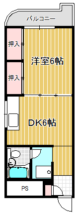フォーシーズン連坊の間取り写真