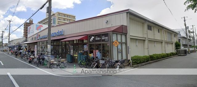スーパー　（株）万代／矢田店（スーパー）まで400m