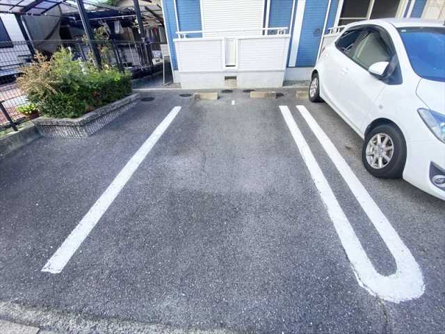 駐車場　眺望