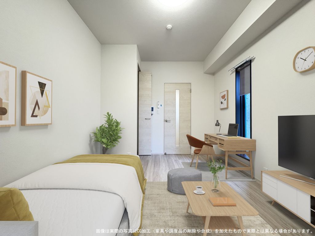 居室・リビング　※一部の画像は実際の写真に家具や調度品をCG合成したものです