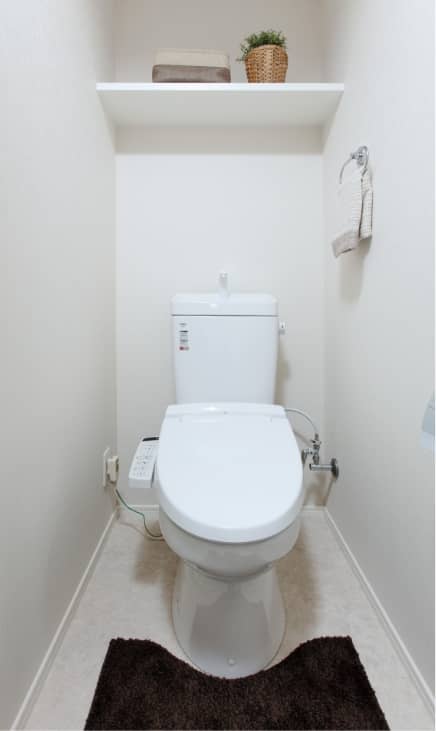 トイレ　清潔感のあるトイレです