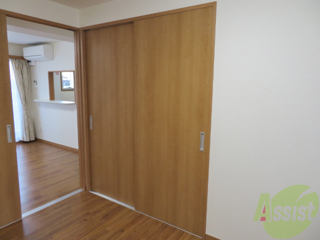 収納　ここに収納があります。収納があると部屋が広く使えます。