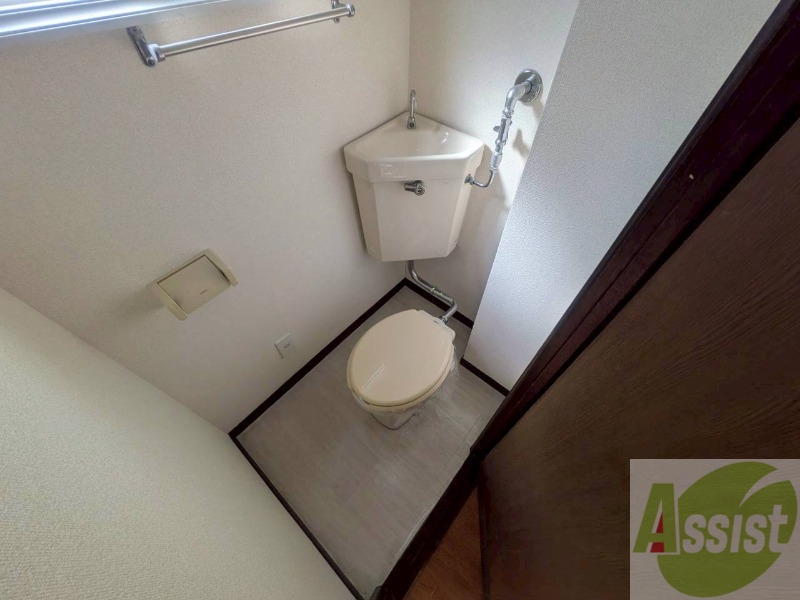 トイレ　トイレは清潔感があり安心して使えますね！