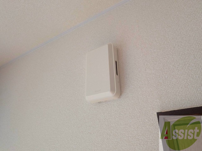 セキュリティ　来客時にはこちらのチャイムが鳴りますよ。