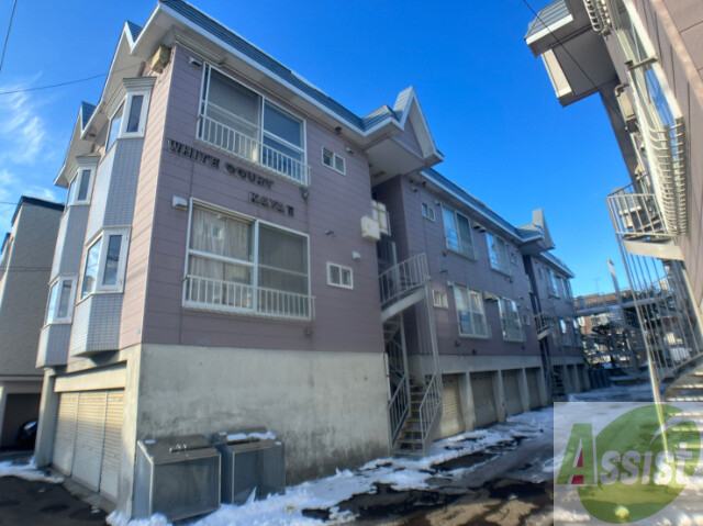建物外観　札幌市東区北３５条東「ホワイトコートカヤ７」