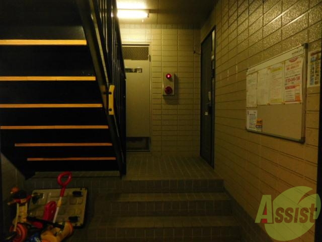 エントランス　落ち着く空間ですねー