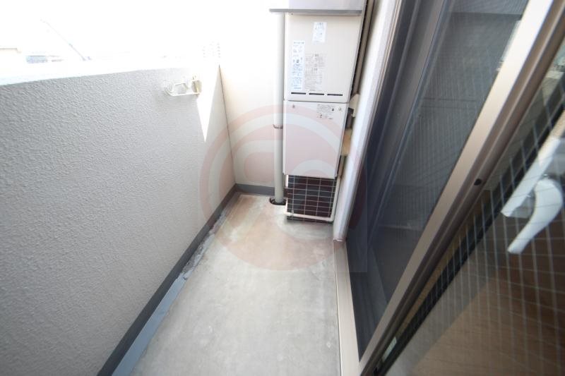 バルコニー　落ち着いた時間を過ごせるバルコニーです