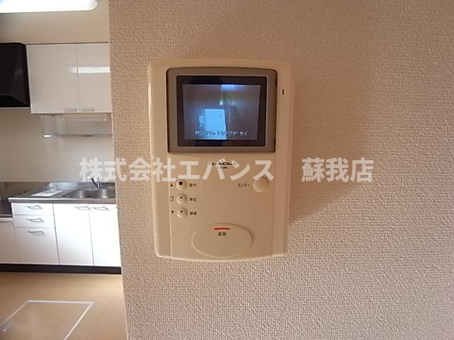 セキュリティ　モニター付きインターホンです