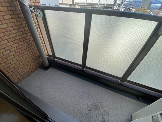 バルコニー　※別部屋の写真です