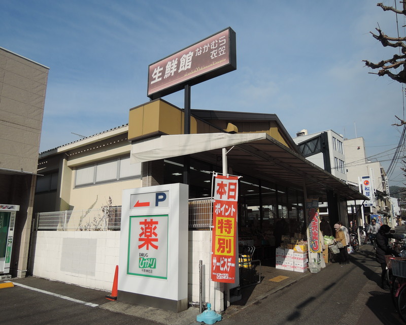 スーパー　生鮮館なかむら衣笠店（スーパー）まで1559m