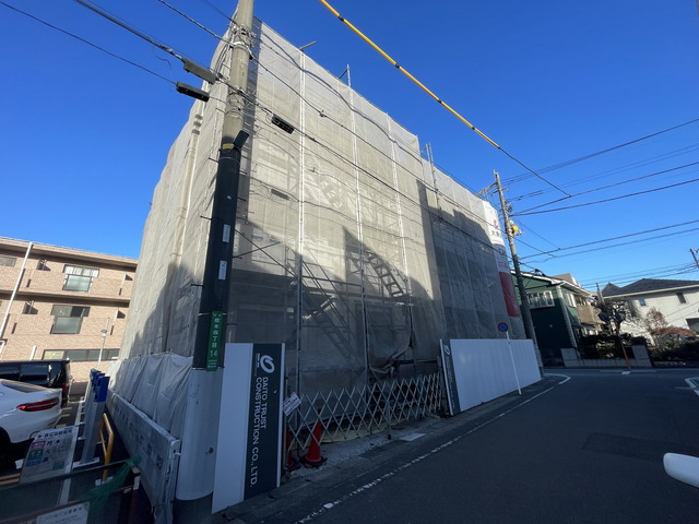 建物外観　～建築中～