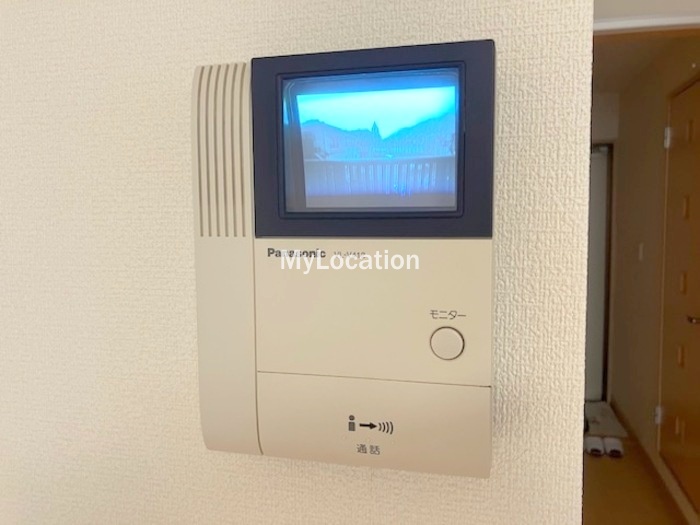 セキュリティ　☆モニター付きインターホンです☆