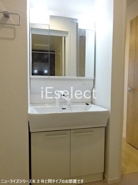 洗面設備　同タイプのイメージ写真です