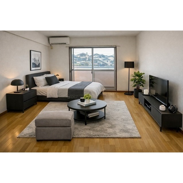 居室・リビング　写真内の家具・家電はＡＩイメージです。