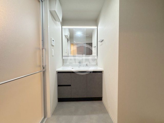 洗面設備　D-ROOM帝塚山（大領小学校区）独立洗面台