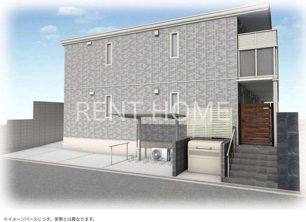 建物外観　外観完成予想図です