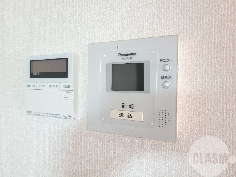 セキュリティ　来訪者が確認できるモニターホン♪