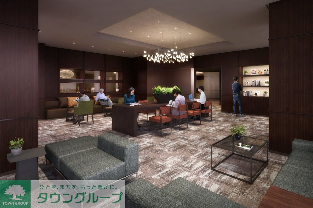 その他共有部分　パース